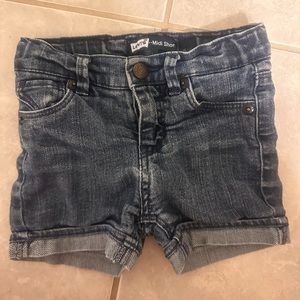 Levi toddler Jean shorts